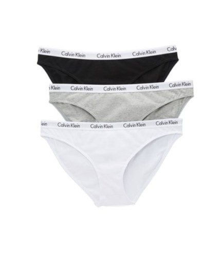 Calvin Klein Ladies' Cotton Bikini Brief Panties Underwear (3 Pack) - ADDROS.COM